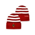 thumbnail image 3 of TeeHee Fun and Fashionable Cuffed Fold Beanie Hat 3-Pack (Christmas), 3 of 4