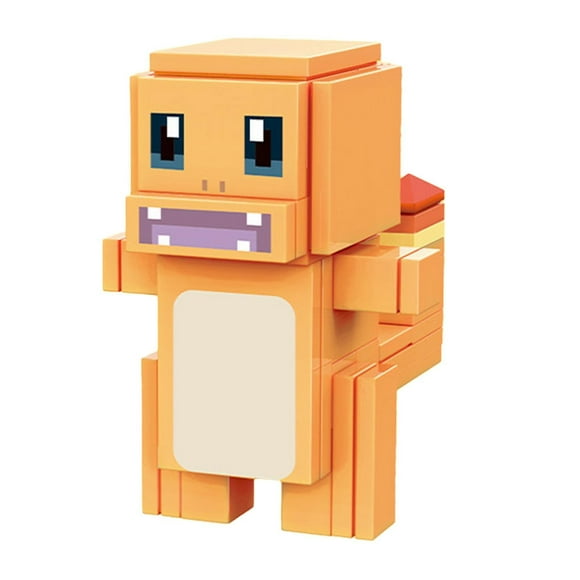 1 Box Building Bricks Cute Shape Logic Thinking Training Exquisite Pikachu Building Bricks Assembly Toy For Birthday Gift