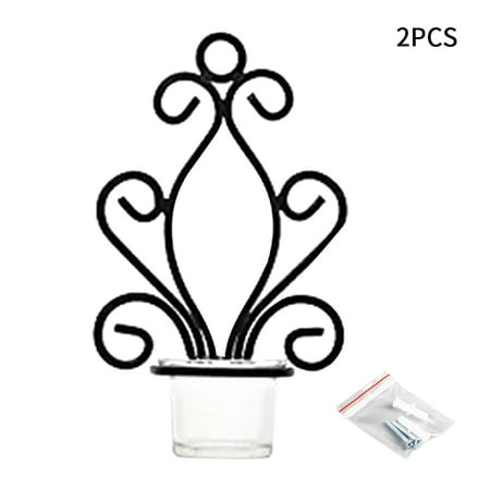 

2pcs Candlestick Swirling Wall Candle Sconce Party European Style Home Decor