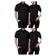 thumbnail image 4 of sweethay Uniforme de Chef de algodón, camisas de manga corta de verano para hombres, chaqueta de Chef, delantal, botones con bolsillos delanteros, Negro L 2piezas sweethay CBP575788, 4 of 5