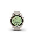 thumbnail image 3 of Montre intelligent GPS et tracker d'activité Garmin epix™ Pro Gen 2 Sapphire Edition - 42 mm - Or doux avec bracelet sable clair, 3 of 12