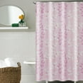 thumbnail image 6 of Fmbmuo Heavyweigh Shower Curtains Pink Polyester Decorations， Prints Modern Shower Curtain 1Pcs, 6 of 6