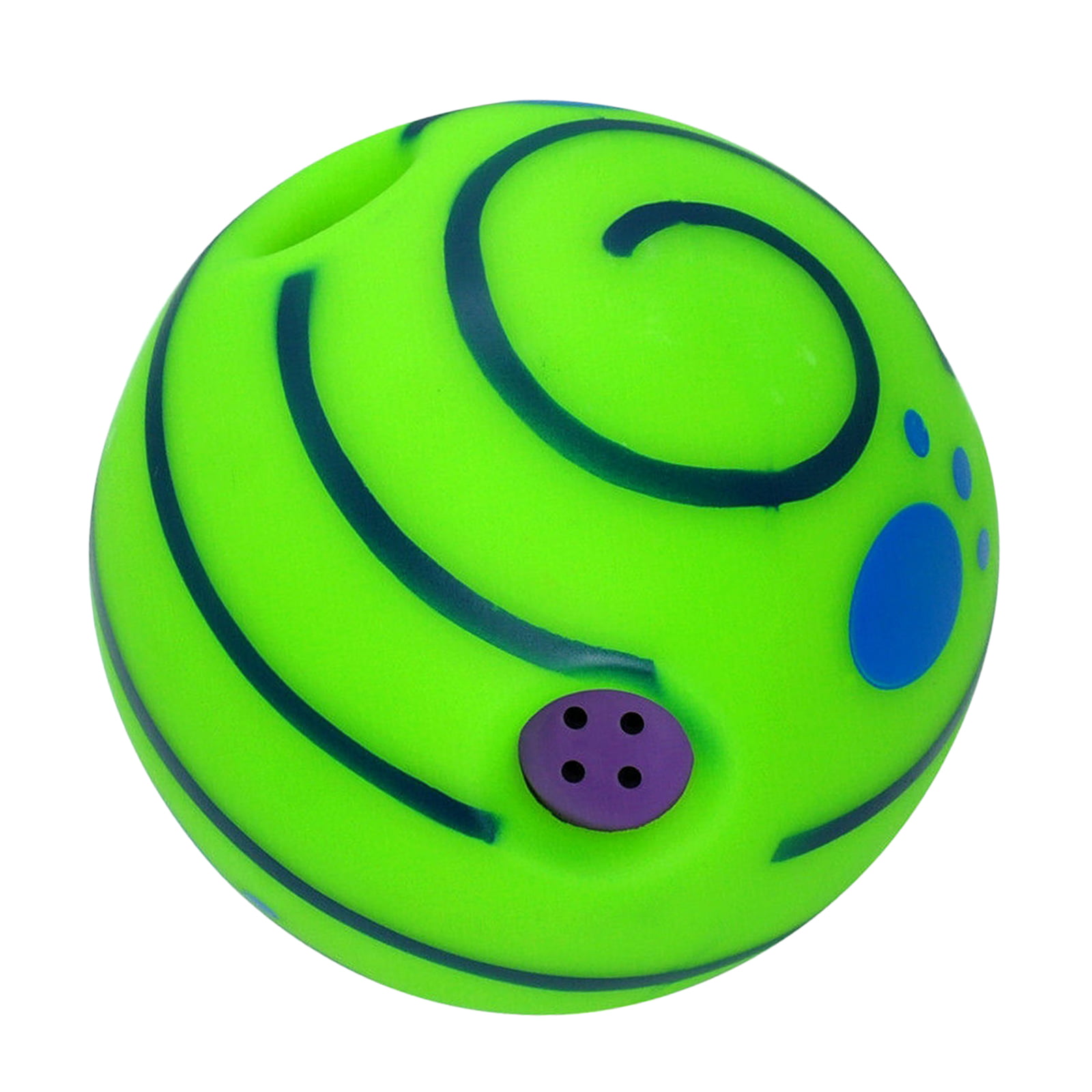 Wobble Ball Ball Dog Doggy Enjoy Play Ball Pet Toy Rolling Shaken w Sound -...