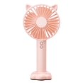 thumbnail image 1 of Ventilador de mano para escritorio de oficina, miniventilador portátil recargable por USB, ideal para dormitorio, estudiantes, oficina, pequeño, ideal para viaje y verano Fivean unisex, 1 of 2