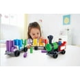 thumbnail image 2 of Hape POLY M Rainbow Counting Train Building Block Learning Toy 760022, 2 of 3