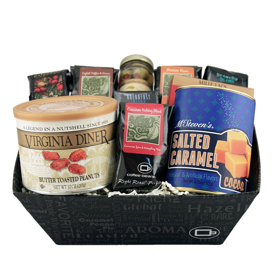 gourmet coffee basket
