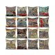 thumbnail image 3 of Funda de almohada Retro americana, almohada estampada para el hogar, I Hy, 2022, 3 of 5