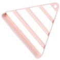 thumbnail image 2 of serony Triangle Jewelry Storage Rack Plastic Earring Display Household Jewelry Hanging Pink, 2 of 6