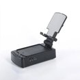 thumbnail image 1 of Support de Cellulaire avec Haut-Parleur Bluetooth Sans Fil, Son Surround HD Réglable Haut-Parleurs de Téléphone, Charge pour Téléphone Tablette Noir, 1 of 6
