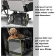 thumbnail image 3 of CTUER Pet Carrier for Large Cat Soft-Sided Animal Traveling Bag for Medium Cat up to 20lbs / Washable Small Dog Puppy 10 lbs Crate Case with Privacy Curtains for Home Outdoor Travel, 3 of 9