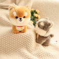 thumbnail image 4 of Regalo de cumpleaños, lindo muñeco de cachorro, muñeco de peluche, muñeco husky, muñeco corgi, muñeco de peluche de simulación, juguete para niños, regalo, 4 of 5