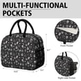 thumbnail image 6 of Lunch Bag Lunch Box for Women Reusable Insulated Lunch Bags,Water-Resistant Gothic Cooler Lunch Tote Bag, Large Capacity for Work Travel Picnic, 6 of 6