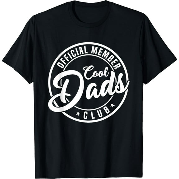 Father's Day Shirt Official Member Cool Dads Club Funny Dad T-Shirt