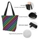thumbnail image 4 of Easygdp Rainbow Hearts Bolso de Hombro para Mujer, Bolso Bandolera y Cartera de Mano Elegante para Uso Diario, 4 of 6
