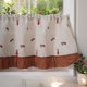 thumbnail image 5 of Cortinas con cenefa para ventanas de cocina, paneles de cortina con bolsillo para barra corta que bloquean la luz para ventanas pequeñas, baños y sótanos., 5 of 6