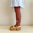 thumbnail image 5 of Auroural Toddler Girls Pants 2T - 3T Toddler Girls Leggings Children'S Knitted Striped Twisted Pantyhose Dance Base Pants 2-7 Years, 5 of 6
