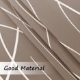 thumbnail image 2 of Extra Long Shower Curtain Set 72x84 Brown Ombre Waffle 84 inch Shower Curtain Modern XL Shower Curtains for Bathroom Decor Washable Vintage Fabric Shower Curtain with Hooks, Tapue Chocolate Khaki, 2 of 6