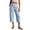 BU1, variant on Linen Pants for Women Wide Leg Drawstring Barrel Palazzo Casual Summer Beach Vacation Boho Baggy Breathable Trousers (White/XXL)