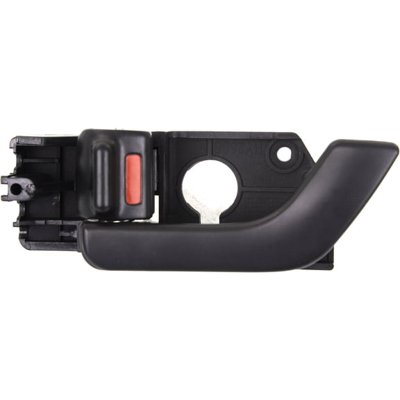 Interior Door Handle Compatible with 2003-2008 Hyundai Tiburon Front, Driver Side Black