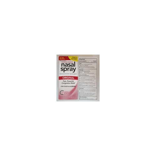 Nasal Spray Original Fast Congestion Relief Allergies Maximum Strength, 1oz