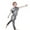 b-1495Silver492, variant on WEIGFI Child Metallic Mystique Leggings Pants For Girls Neon Glitter Sequin Pants Glitter Tights Soft Trousers Solid Color Slacks