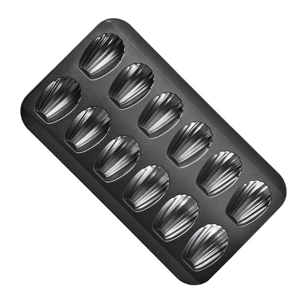Yuarrent Bandeja para hornear resistente al calor y apta para lavavajillas Hornee con confianza Distribución uniforme del calor Antiadherente Herramientas y accesorios para hornear negro
