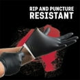 thumbnail image 2 of Guantes desechables Venom Steel Black Nitrilo XXL, 100 unidades, 2 of 6