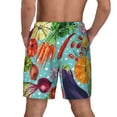 thumbnail image 4 of Goofa Vegetable Printed Men's Swim Trunks Board Shorts Quick Dry Mens Swimming Trunks with Compression Liner,Breathable Fit Hawaii Beach Shorts-XX-Large, 4 of 9