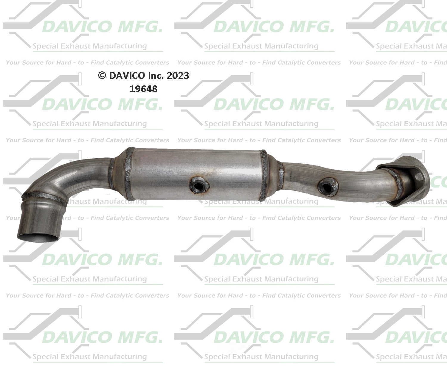 Davico Mfg 19648 Direct-Fit Catalytic Converter