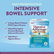 2PK Digestive Advantage Probiotic Intensive Bowel Support Capsule, 32 Count (00116)