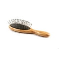 thumbnail image 4 of Bass Brushes Small Oval Hairbrush with Wire Bristles & Wood Handle 1 Brush, 4 of 8