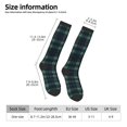 thumbnail image 3 of Women's Knee High Socks Scottish Tartan Plaid Outdoor Casual Tube Socks, 3 of 7