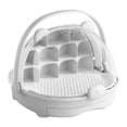 thumbnail image 3 of jinwen Silkworm Breeding Box Breathable Hole Transparent Portable Observation Cabin Gray, 3 of 9