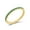 Green, variant on 925 Sterling Silver Cubic Zirconia Stackable Ring Engagement Wedding Eternity Gold Plated Stacking Ring for Women