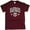 Maroon, variant on Harvard University T-Shirt Officially Licensed Crest Logo Tee