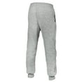 thumbnail image 2 of Men's Fleece Lined Jogger Draw String Sweat Pants Running Active Sports 2 Side Pockets (XL, Gray), 2 of 2