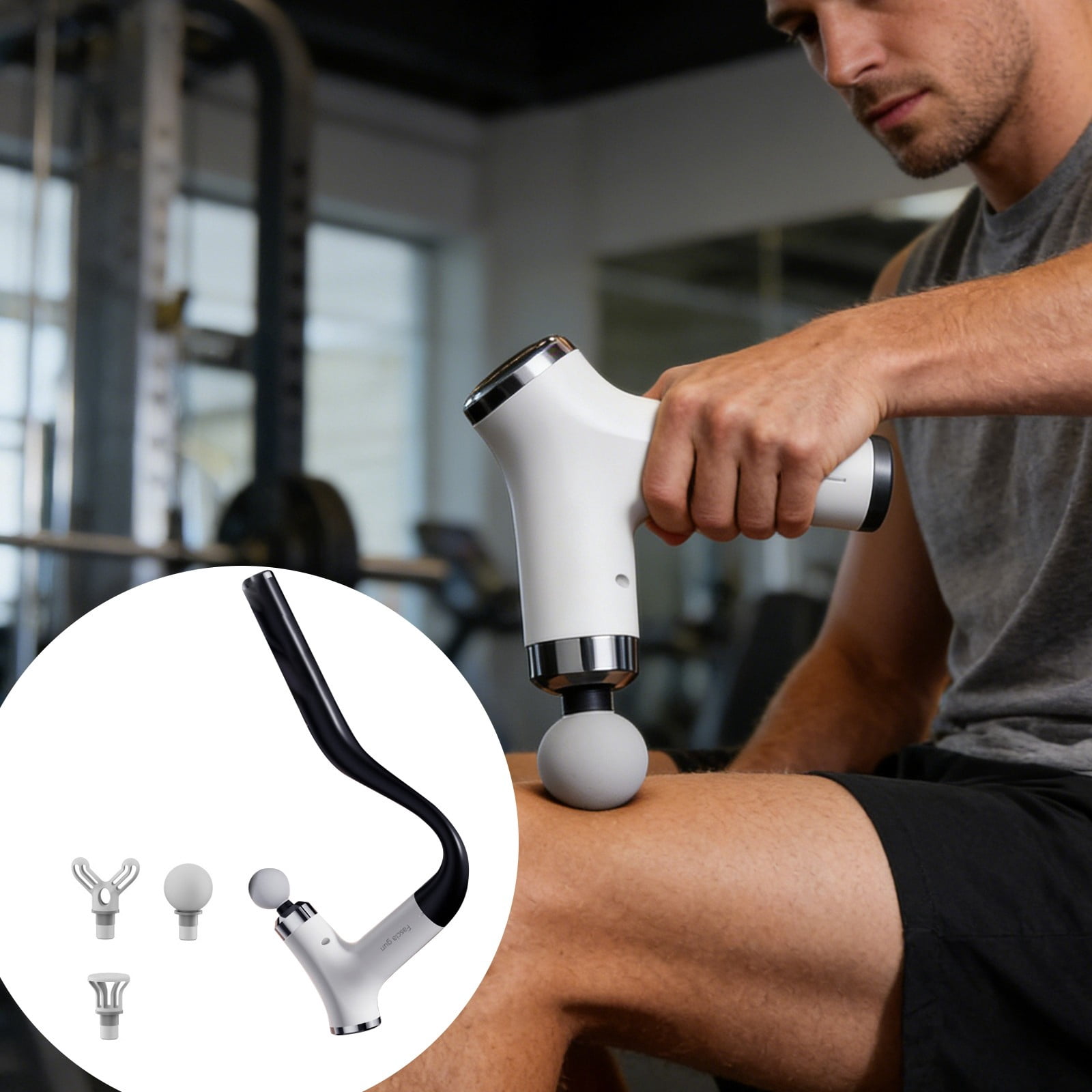 Product Category Outdoor Sports | Tissue Muscle Massage With Smart App Control Percussion Device For Athletes And Recovery