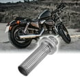 thumbnail image 2 of Silenciador de Escape para Motocicleta Unique Bargains Acero Inoxidable Tono Plateado 150 mm x 60,5 mm, 2 of 6