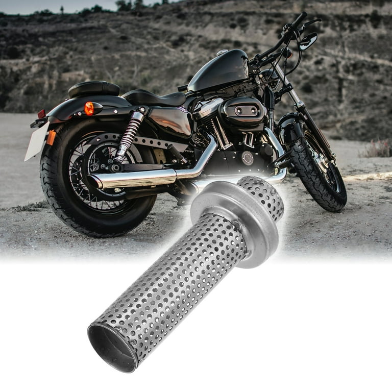 Unique Bargains 150mmx60.5mm Universal Motorcycle Exhaust