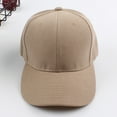 thumbnail image 4 of Gorra de Baloncesto con Visera Unisex Deporte Al Sombrero para para golf con Causal unico Marrón claro BLESIY Sombrero de sol liso al aire libre, 4 of 5
