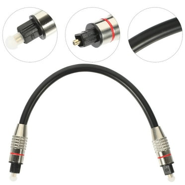 UPOUART 1Set Tv Optical Audio Cable Digital Soundbar Audio Cord Scientific Design For Home Theater And Studio 0.2M