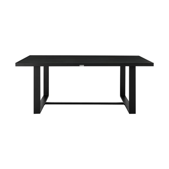 Felicia Outdoor Patio Dining Table in Aluminum