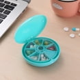 thumbnail image 6 of 7 Day Portable Organizer Day Routine Compartmentalized For Easy Use Bright Colors Compact And Convenient Tight Snap Closure And Proof Snack Holder 3 Cup Glass Storage Containers with Lids Soup Lunch, 6 of 8