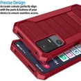 thumbnail image 5 of BELTRON Jitterbug Smart 4 Phone Case, Slim Industrial Strength Protective Grip Case with Reinforced Technology for TCL 40XL / Lively Jitterbug Smart4 Red, 5 of 9