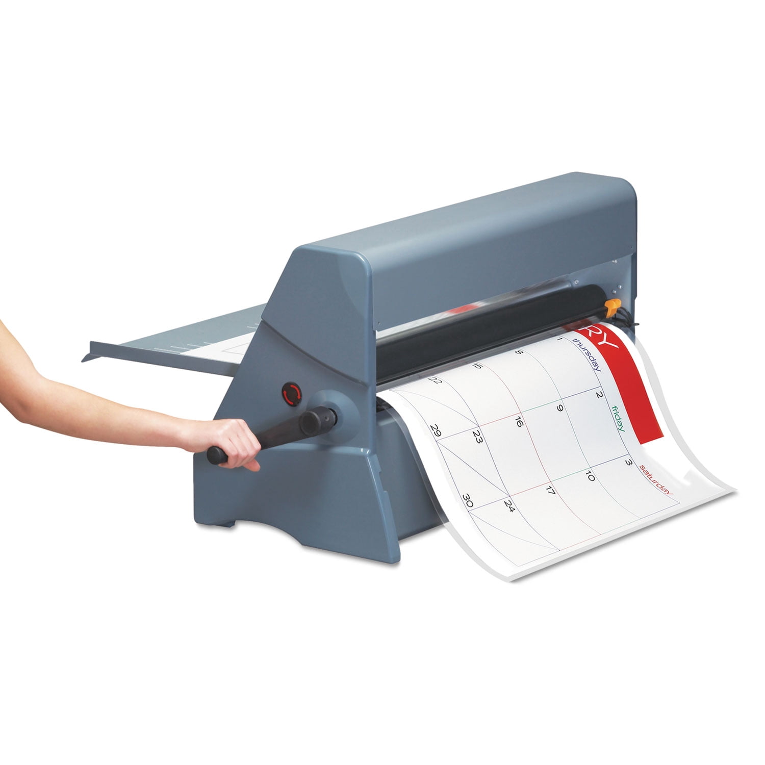 Scotch, MMMLS960, Heat-Free Laminating Machine, 1, Black,Silver