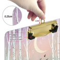 thumbnail image 6 of FORMRS Acrylic Clipboard with Low Profile Clip Standard A4 Letter Size, 12.5" x 9", Green Deer, 6 of 8