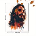 thumbnail image 3 of Qisvanset Framed Canvas Wall Art, 12x16 Inch Minimalist Watercolor Jesus Faith Wall Decor, 3 of 5