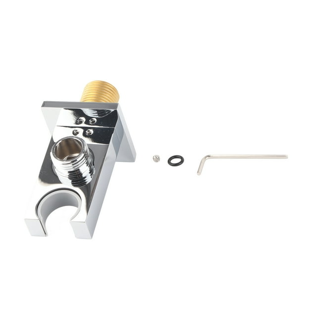 F‑Y290 Soporte de codo para salida de ducha para manguera Soporte de cabezal de latón Conector de pared