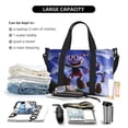 thumbnail image 4 of Cuphead Mugman Duffle Bag Overnighter Weekender Travel Bag Tote Carry On Bag School Practice Handbag Crossbody Fitness Bag For Women Men Boys Girls, 4 of 7