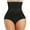 VERY BLACK, variant on VASLANDA Women Slimming Cross Cover Cellulite Fork Compression Abs Shaping Panty Tummy Control Shapewear Nude M